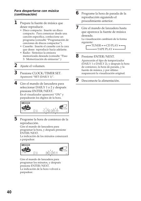 Sony MHC-R500 - MHC-R500 Consignes d&rsquo;utilisation Espagnol