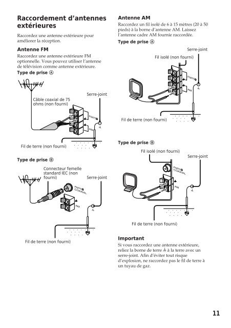 Sony MHC-R500 - MHC-R500 Consignes d&rsquo;utilisation Fran&ccedil;ais