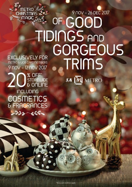 The Metro Christmas Trim E-catalogue - Browse Now