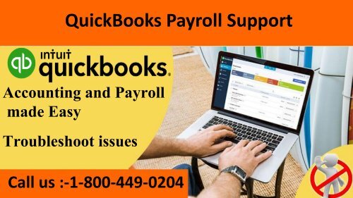 QuickBooks Payroll Support 1-800-449-0204