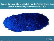 Global Copper Sulphate Market Share, Size, Price Trends and Forecast 2017-2022