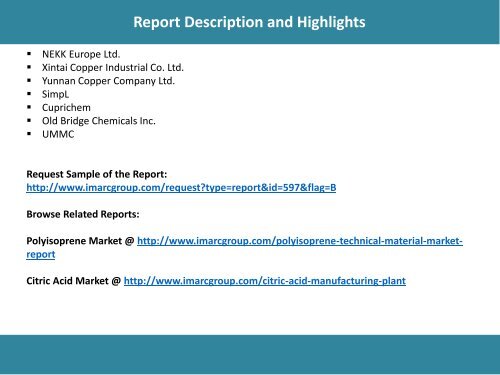 Global Copper Sulphate Market Share, Size, Price Trends and Forecast 2017-2022