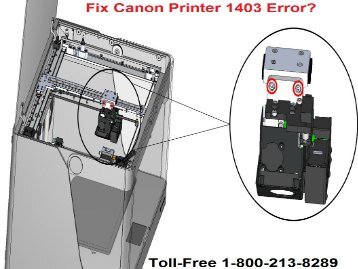 How To Fix Canon Printer 1403 Error? 1-800-213-8289