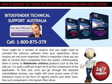 How to Remove the Traces of Bitdefender Software from your System?