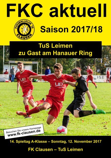 FKC Aktuell - 14. Spieltag - Saison 2017/2018