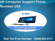 1(844)355-5111 HP Computer Support Phone Number