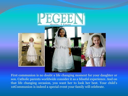 First Communion dresses online