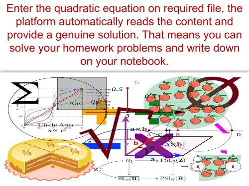 Quadratic Equation Calculator - Learn to Solve the Quadratic Equations