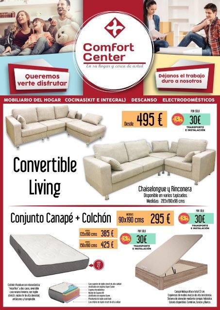 AVANCE REVISTA COMFORT CENTER 2017/2018