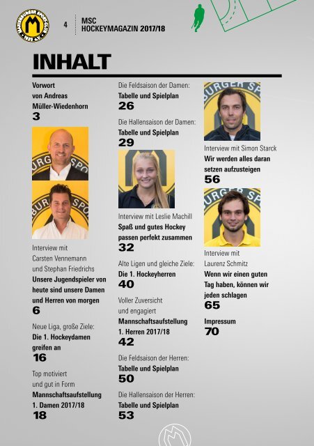 MSC Hockeymagazin 2017/18