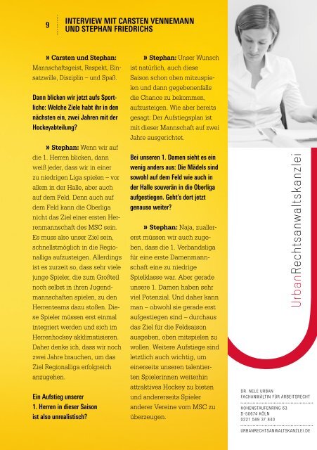 MSC Hockeymagazin 2017/18