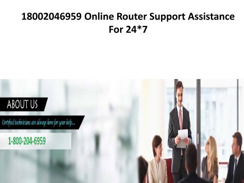 1-800-204-6959 Belkin Router Support Phone Number