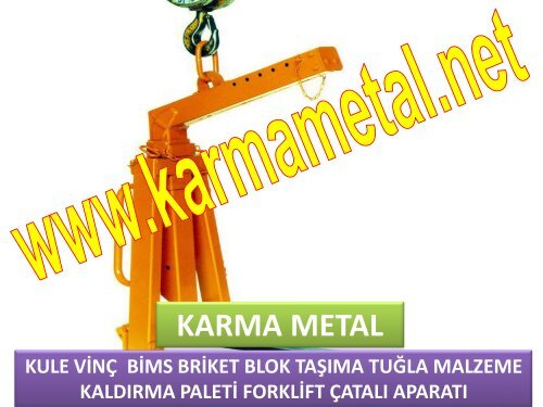 KARMA METAL PALET KALDIRMA TAŞIMA YÜKSELTME ÇATALI ÇEŞİTLERİ FORKLİFT BIÇAĞI APARATI