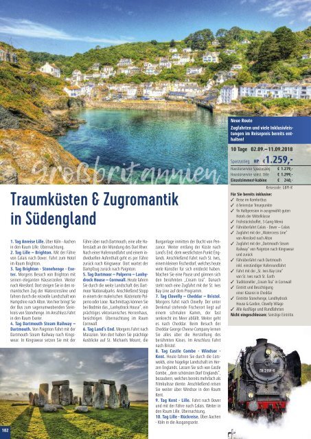 Sieghart Reisen Sommerkatalog 2018 