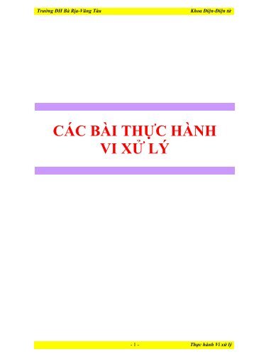 TAI LIEU THUC HANH VXL