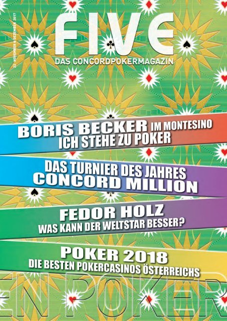 FIVE - Das Concord Poker Magazin