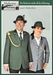 Hubertus Schützenbekleidung Katalog