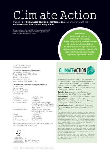 Climate Action 2009-2010