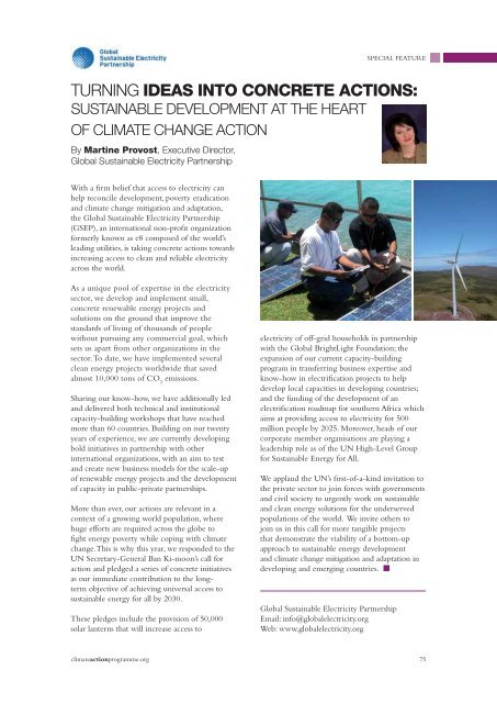 Climate Action 2012-2013