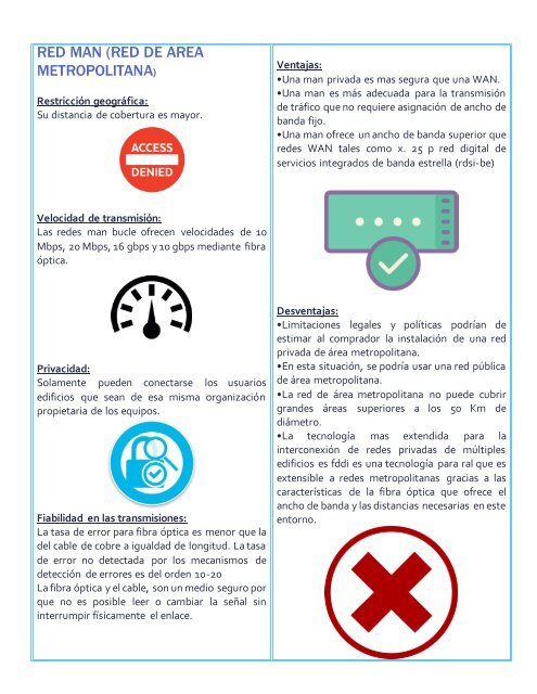 RESTRICCIONES DE REDES