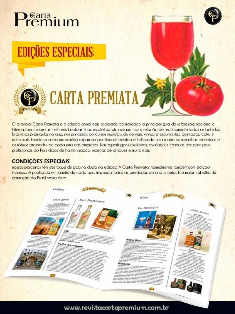 Revista Carta Premium - Midia Kit 2017/2018