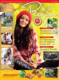 Wir sind Region | Herbst 2011