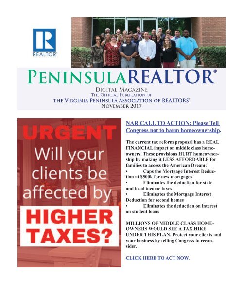Peninsula REALTOR® November 2017