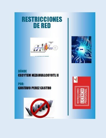 RESTRICCIONES DE RED