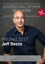 Logistics Hall of Fame Magazin 2017