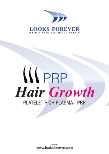 PRP Hair Regrowth (Platelet Rich Plasma) 