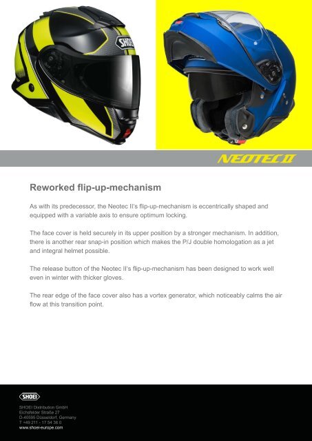 SHOEI Neotec II