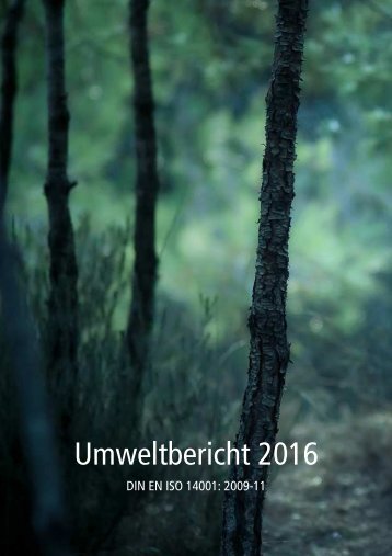 Umweltbericht 2016 BWPOST
