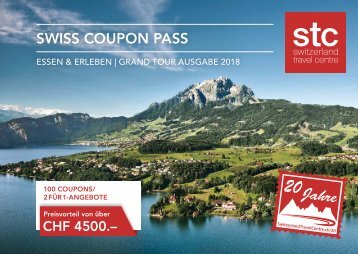 Swiss Coupon Pass 2018 - Deutsch STC