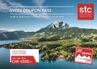 Swiss Coupon Pass 2018 - Englisch STC