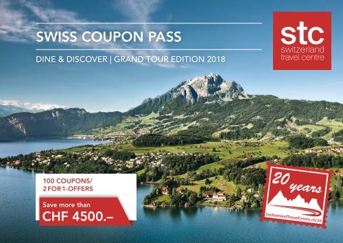 Swiss Coupon Pass 2018 - Englisch STC