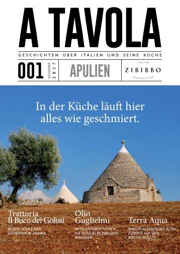 "A Tavola" Ausgabe 1 Apulien 