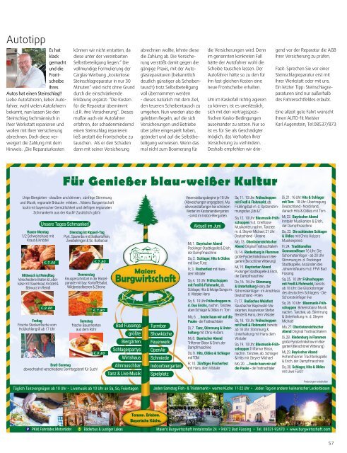 wasistlos Bad Füssing Magazin Juni 2016