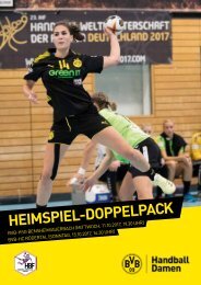 Heimspiel-Doppelpack Bensheim und Rödertal