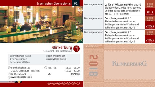 BAROMETER CLOPPENBURG | Limitierte Ausgabe 2018