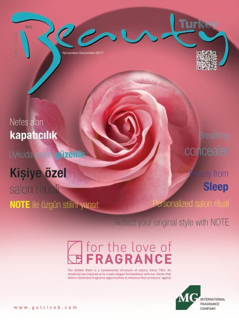 Beauty Turkey Dergisi Kasım – Aralık 2017 Sayısı