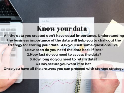 Things You Should Know About Data Storage Management