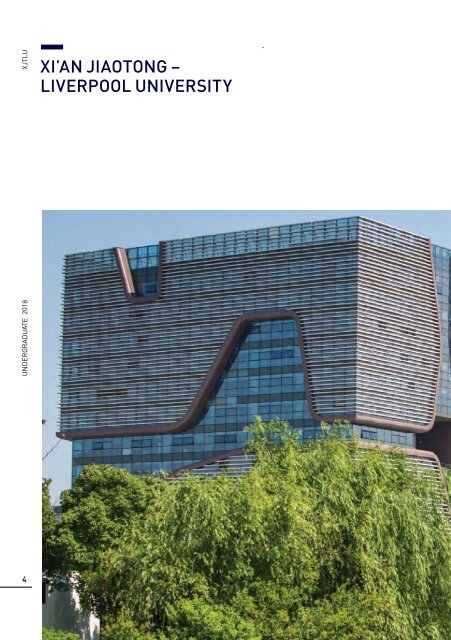 XJTLU Undergraduate Booklet 2018