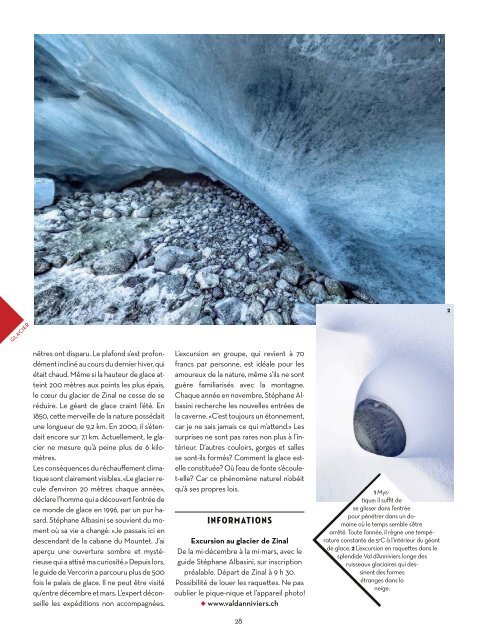 Magazine Valais - Novembre 2017