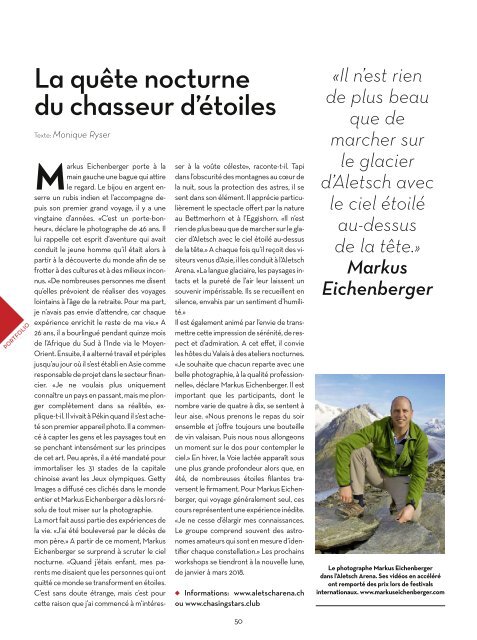 Magazine Valais - Novembre 2017