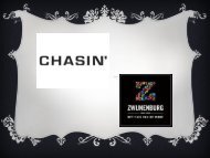 Chasin - zwijnenburgmode