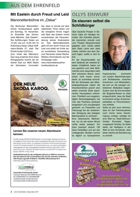 Der Ehrenfelder Nr. 95 - November 2017