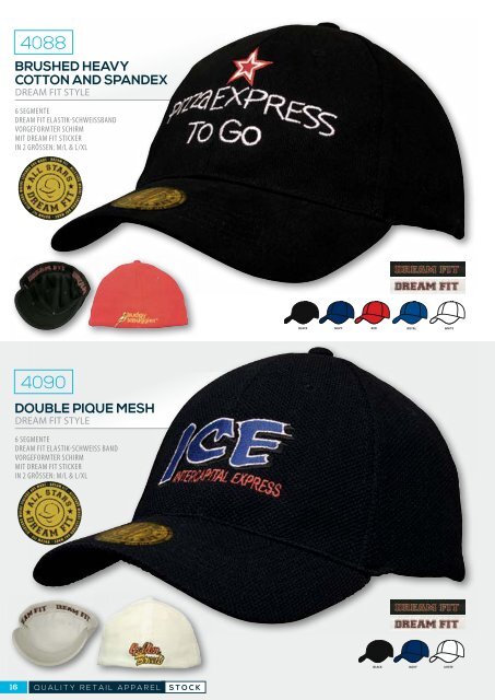Caps mit eigenem Logo