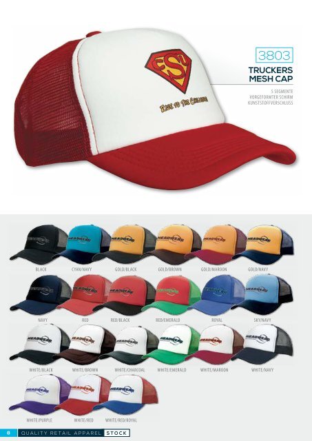 Caps mit eigenem Logo