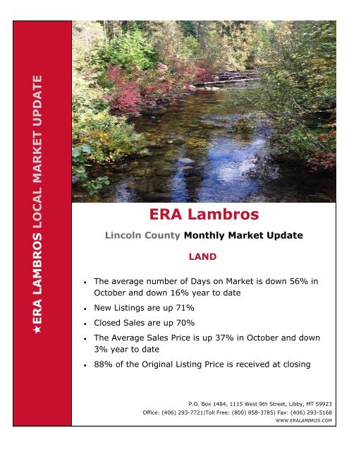 Lincoln County  Land Market Update - October 2017