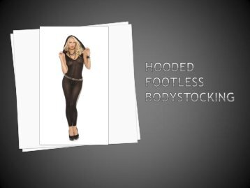Hooded Footless Bodystocking